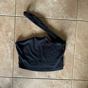SHEIN cross strap tube top